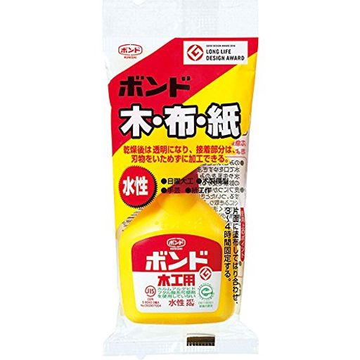 木工 個装形態:ハンディパック 性状:酢酸ビニル樹脂系エマルジョン形