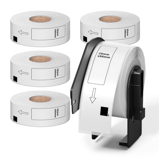 食品表示用ラベル 29mmx90mm DK-1201 DK 1201 感熱ステッカー紙 400枚/巻