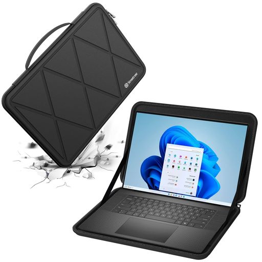 【仕様】スリーブ品番:M99/X8293、スリーブ内寸:39x26.3x2.5 cm(15.35x10.35x0.98 インチ)、スリーブ外寸:40.8x29x3.4 cm(16.06x11.42x1.34 インチ)、重量:約685 グラム 【互換性】15.6 インチ Lenovo ThinkPad T15p Gen 3/P15v Gen 3; 17 インチ DELL Precision 5770 Workstation/XPS 17 【衝撃防止】ハードスリーブ本体に強化された衝撃吸収パッド層を内蔵。バックパックやスーツケースに収納した際の不意の衝突や偶発的な傷付きから、ノート PC をしっかり防御します 【撥水・耐久性】280g高密度ナイロンライクラ素材を採用。表面の撥水加工が水しぶきを効果的に防ぎ、汚れてもそのまま洗濯可能で、お手入れは簡単です。 【ブランド理念と選び方】Smatreeは、すべてのノートパソコンに「ぴったりの保護」を追求するパイオニアブランドです。2,000機種以上に対応した100種類以上の精密サイズを開発。