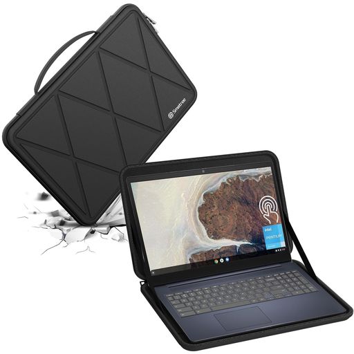 SmatreeM88T15.6インチハード保護ノートPCスリーブケース、Lenovo3iChromebook/ThinkPadE15Gen4対応ノートパソコンケースPCバッグ全方位耐衝撃撥水加工通勤通学就活(X8286T)