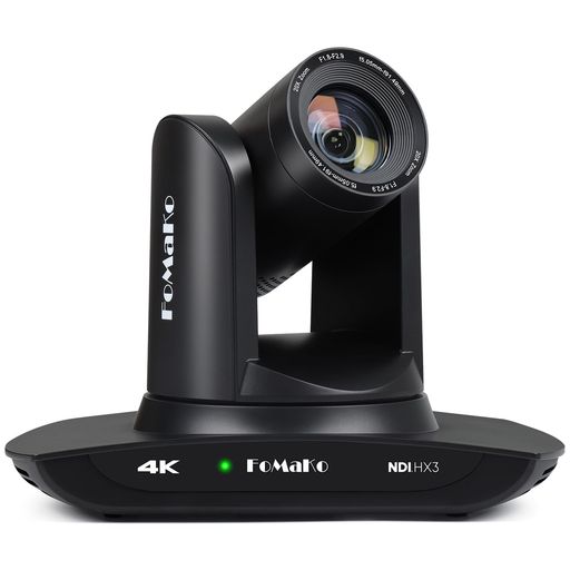 【USB録画対応】FoMaKo 4K NDI|HX3 PTZカメラ HDMI AI自動追尾 PTZカメラ 4K 20X光学ズーム 3G-SDI/USB3.0 /HDMI/NDI出力 教会 Web会議 教育 演奏会 ライブ配信 イベントに対応