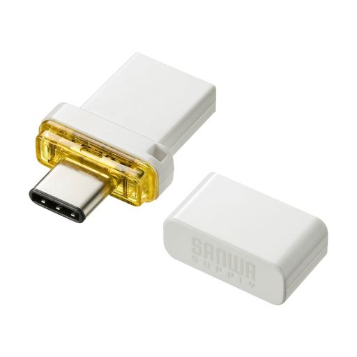 サンワサプライ USB Type-C メモリ 32GB UFD-3TC32GW