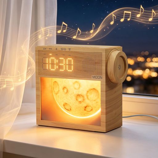 ✅【多機能 LED置き時計&amp;25種類の目覚まし音】 12時間/24時間表示切り替え対応。使いやすいデザイン、木目調モダンデザインはコンパクト(約15x6x14cm)で、どんな寝室や子供部屋のインテリアにも自然に馴染みます。5V/2A USB電源接続(本体にバッテリーは内蔵されておらず、コンセント直結式)。目覚まし時計・サウンドマシン・ナイトランプの3役を1台に集約し、ベッドサイドをすっきり整えます。 ✅【重睡者も安心&amp;ダブルアラーム光めざまし時計】 寝起きの悪い方、赤ちゃん、子供、大人に最適。アラーム1の10分前から始まる段階的な日の出シミュレーションが体内時計に同調。優しい光と音で脳を自然に覚醒へ導き、ストレスのない爽やかな朝を約束します。2つの独立したアラーム(25種類のアラーム音から選択可能)と10分間のスヌーズ機能を搭載。万が一、3回スヌーズを使用しても、最大音量のバックアップ音に自動切り替わり、寝過ごしを確実に防止します。