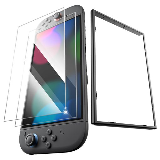 Nintenndo Switch 2用 保護フィルム 高硬度 9H強化, スイッチ2用ガラスフィルム HDクリア 画面を保護, 指紋防止 撥油性