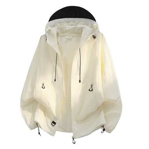 UVカット対策と快適な着用感 【UVカット対策】UPF50 + の紫外線カット機能を備えた素材を採用し、夏の強い日差しから肌をしっかり守ります。薄手で通気性も良く、長時間着用してもムレにくい快適さです。 【6役を兼ね備えた多機能防晒デザイン】1 枚で薄手のアウター、防晒キャップ、日傘、防晒スリーブ、防晒クリーム、クールウェアの 6 役をこなし、荷物を減らしてどこでも快適に防晒できます。 【接触冷感】冷感素材とシルクのような肌触りの良い糸で仕上げた薄くて涼しい通気性抜群の生地を採用。吸汗、速乾、吸湿性能に優れています。伸縮性がある生地のため、ストレスなく着用できます。 【豊富なカラーとユニセックスデザイン】ベージュ、ブラック、ブルーなど6色展開で、好みやコーデに合わせて選べます。男女問わず着用できるシルエットで、カップルでお揃いコーデも楽しめます。 【多シーン活躍】ランニング・縄跳び・サイクリング・登山・キャンプなど、スポーツからレジャーまで多様な場面で着用可能。旅行や出張にも最適で、1 枚で様々なニーズに応えます。