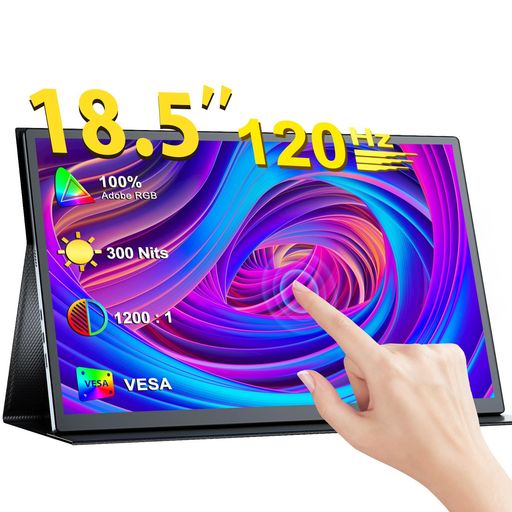 ビジネス ✅【10点フルタッチ機能】軽いタッチ操作で軽快に動かせる、静電容量方式タッチパネルを採用。最大10点タッチに対応、日常的なタッチ操作のニーズに応える高感度タッチ、液晶に指で触るだけで、直感的に画面の拡大や縮小、ズームなどの操作ができるので。従来の抵抗膜方式と比較して、ディスプレイ画面に検出用フィルムが不要で、センサーがパネルに組み込まれていることで、よりスタイリッシュなデザインを実現。また、光学式のように埃などによる誤作動もないので、快適に使用することができる。キーボードやマウスを取り除くことができ、仕事や娯楽の生活を大幅に豊かにし、作業をより効率的にする。Switch/PS4/PS5/iPhone、iPad端末自体はタッチに対応していませんが、ゲーム機のSteamデッキに接続するとタッチ可能になります。ワーニング️1通常は1本接続でタッチ機能を対応して、ただし、場合によっては電源と信号伝送機能占有する場合があり、安定したタッチを維持し、別の電源コードを接続してデバイスに電力を供給できる 2HDMI接続の場合、タッチ機能が正常に動作するため、別のUSB-Cケーブルを接続するが必要。