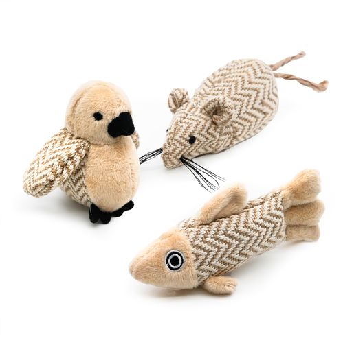 面白いデザイン——ネズミ、魚、小鳥、蝶、へび、ロブスター、フルーツなどたくさんの種類のかわいいデザインの猫おもちゃ。これらの精巧なデザインはあなたの猫の好奇心を刺激し、無限の楽しみと娯楽を提供します。 優れた材質-この猫のおもちゃは綿と麻の材質を使用して、長持ちして、噛んでたわみに耐えます。無毒で安全で、子猫から大きな猫に適しています。 楽しいトレーニング-これらの猫おもちゃは娯楽とトレーニングを提供するために設計されています。あなたの猫はこれらの楽しいおもちゃを追いかけて、活力を保つのに役立ちます。 相互作用と訓練-これらのおもちゃは猫の本能を刺激し、鍛錬と知力刺激を促進することができる。あなたの猫と一緒に遊んで関係を深めると同時に、有益な運動を提供します。 すべての猫に適しています。子猫から大きな猫まで、これらのおもちゃは理想的な選択です。彼らはあなたの猫の日常活動の素晴らしいパートナーとなり、あなたに健康で楽しい時間を提供します。あなたの猫はこれらのカラフルなおもちゃを楽しんで、笑顔と幸せをもたらします。
