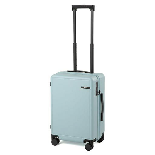 [エース] スーツケース ベベル 機内持込 Sサイズ 2-3泊 33L ドリンクホルダー サイドフック 05681 ペールブルー