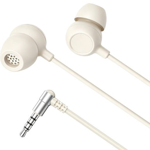 【2026新版】寝ホン 睡眠用 3.5mm イヤホン L型プラグ 絡まない 耐久 軽量 快適 マ...