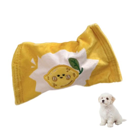 小型犬用おもちゃ 【2in1のハイブリッド設計!ぬいぐるみxTPRボール】 可愛いキャンディ型のぬいぐるみの中に、弾力のあるTPR(熱可塑性ゴム)ボールを内蔵しました。毛羽立ちの優しい噛み心地と、ボールのしっかりとした押し返すような弾力を同時に楽しめる、ワンちゃんを飽きさせない新感覚のおもちゃです。 【ピーピー鳴る!遊び心を刺激する発声機能】 内蔵されたボールを噛むたびに「ピーピー」と楽しい音が鳴ります。ワンちゃんの「遊びたい!」という本能を刺激し、お留守番中の退屈しのぎや、室内でのストレス発散に大きな効果を発揮します。 【丈夫で長持ち・歯ぎしり対策にも】 外側は耐久性のある柔らか生地、内側は頑丈なTPRボールの二重構造。ガシガシ噛むことで歯ぐきをマッサージし、歯の生え変わり時期のむず痒さや、家具への「いたずら噛み」防止に役立ちます。 【小型犬・中型犬が咥えやすいキャンディ型】 両端が絞られたキャンディのような形状は、小さな口のワンちゃんでも咥えやすく、振り回して遊ぶのにも最適です。程よい弾力があるため、室内での「持ってこい」遊びやキャッチ訓練にも大活躍します。