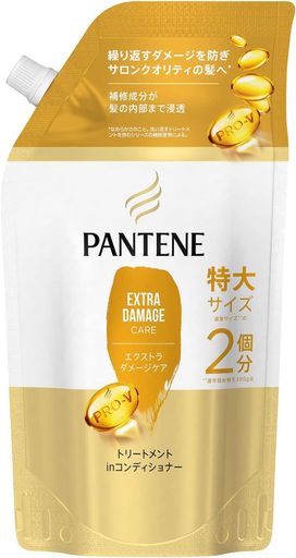 【2個セット】パンテーン エクストラダメージケア トリートメントコンディショナー つめかえ特大サイズ 600g