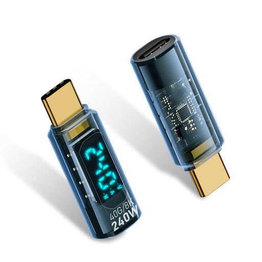 データ転送 高出力充電: このUSB Type-c 延長アダプタは最大240Wの高速充電をサポートし、デバイスのニーズに応じて電力出力パラメーターを自動的に調整します。LEDインジケーターが接続状態を一目で確認できます。 高速データとビデオ: 40Gbps USB-C延長アダプターは40Gbpsのデータ転送速度と8K@60HzのHDビデオ&amp;オーディオ出力をサポートしており、USB4の電力仕様とデータ転送速度に対応しています。 実用的で信頼性の高い: コンパクトで持ち運びに便利なtype-c 延長コネクタ日常的なニーズを満たします。プラグ&amp;プレイのデザインで、追加のドライバーやソフトウェアのインストールは不要です。各アダプターは手動でテストされ、完璧なパフォーマンスが保証されています。 ユニバーサル互換性: こusb c 延長アダプターは、Nintendo Switch、MacBook Pro、Chromebook、Surface Book、USB-Cハブ/ドッキングステーション、Google Pixel、Samsung Galaxy、LGスマートフォンなど、さまざまなUSB-Cデバイスと互換性があります。