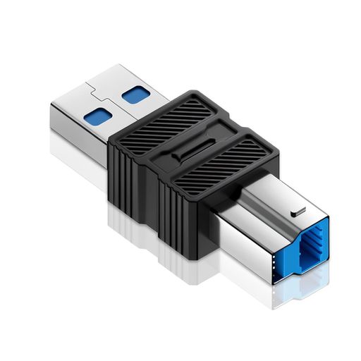 スキャナー、ハードドライブ、プリンター、音楽機器の充電 ご注意ください:これはUSB3.0 Type AからUSB3.0 Bプリンターアダプターであり、USB2.0 Bポートには対応していません。お使いのデバイスがUSB3.0 Bポートであるかご確認ください。 USB3.0からUSB3.0 B変換アダプターコンバーターはデータ転送に対応し、転送速度は最大5Gbpsで、より安定かつ高速なデータ伝送を提供します。 USBからUSB3.0 B変換アダプターは、USB-C搭載のノートパソコン、PC、スマートフォンを、USB3.0 Type B搭載のスキャナー、プリンター、サーバー、ファックス、ハードドライブ、音楽機器などのUSB-B 3.0デバイスに接続します。 USB Type-AからUSB3.0 Bアダプタープリンターは、USB3.0 Type Bコネクタを備えた一般的なデバイス(スキャナー、ハードドライブ、プリンター、音楽機器など)と互換性があります。 USB3.0 Type-AオスからUSB3.0 Type-Bオスプリンターアダプターは、ドライバー不要で簡単にご使用いただけます。