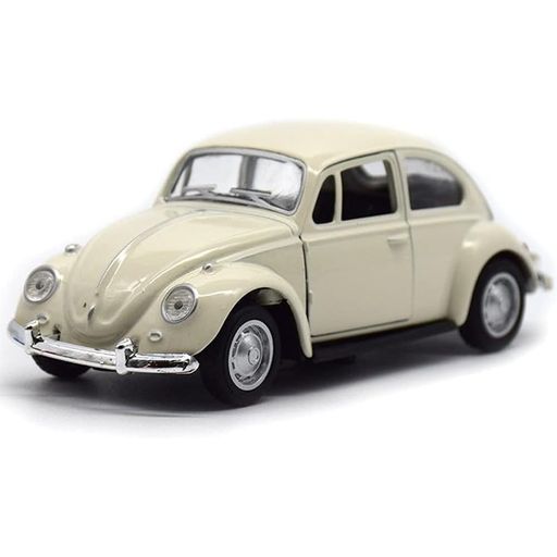 リアルな1:32スケールミニカー: クラシックビートルを忠実に再現した高精度合金モデル。コレクションやインテリアに活用できます。 ダブルドア&amp;回転ホイール: ドアが開閉可能で後輪も回転。飾るだけでなく触って楽しめるインタラクティブモデル。 高品質素材で丈夫: 合金車体+ABSプラスチック+ラバータイヤを使用。精巧で耐久性が高く、長く楽しめます。 ギフトやコレクションに: ビンテージカー愛好家、子供、デスク飾り用、インテリアコレクション用のプレゼントに適しています。 コンパクトで置き場所を選ばない: 13x5x4.5cmのミニサイズ。棚やデスク、窓辺などのスペースに設置できます。 ビンテージデザイン: クラシックなビートルのデザインを再現し、ホワイトカラーで清潔感のある外観を実現しています。