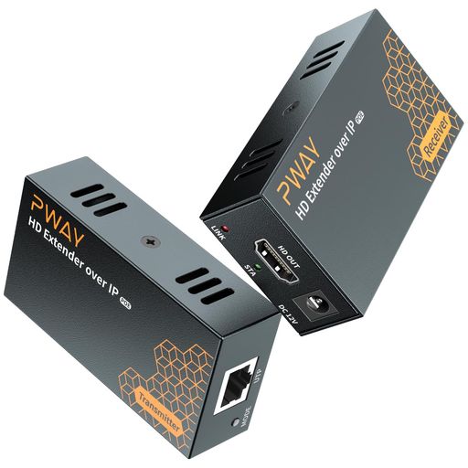 120m伝送距離 HDMI エクステンダー Lan IP/TCPローカルループアウト POE 対応 HDMI...