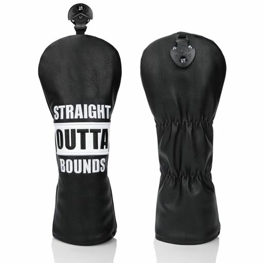 ゴルフクラブヘッドカバー STRAIGHT OUTTA BOUNDS ゴブレットゴルフヘッドカバー ...