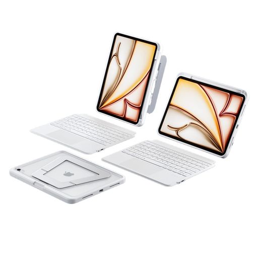 楽天市場】ipad キーボード ケース（カラーホワイト）（PCアクセサリー