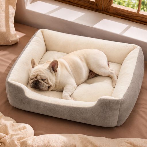 Peto-Raifu ペットベッド ふわふわ ペットベッド 冬用 ペット ベッド 猫 犬 ベッド 冬用 猫 クッション ペット用ベッド 猫 冬寝袋 猫 寒さ対策 子犬 猫用 寝床 ペットソファ 滑り止め 多機能 …