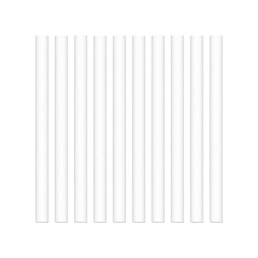 【仕様】加湿器給水コア10本入。長さ15 cm、直径0.8 cm。必ず事前に原給水コアのサイズを確認してから購入してください。 【上質な素材】柔軟な超吸水材料を用いた高品質給水コア。高密度の繊維綿よりも、不純物などを濾過することができます。霧度がさらに細かくなり、さわやかなミストが送られてきます。 【裁断可能】15 cmのロングサイズ。ハサミで簡単に切れる素材。ほとんどの卓上加湿器が使えます。 【使用が簡単】1.給水コアを取り外します。2.スプリングを入れる。3.新しい給水コアを入れます。4.カバーに取り付けます。新しい給水コアを使用する前に、給水コア全体に水を浸透させてください。 【特典10点セット】交換基準は3~6ヶ月(1日4時間利用の場合)です。*使い方や使用環境によっては交換時期が早くなります。
