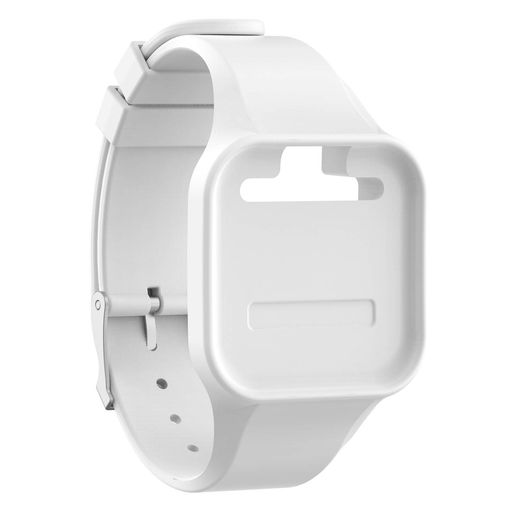 [TenCloud] アクセサリー リストバンド 交換用Golf Buddy Voice、Voice 2、Voice + Golf GPS Rangefinder、ソフトシリコンストラップバンド Voice Golfウォッチシリーズ対応 (白, For