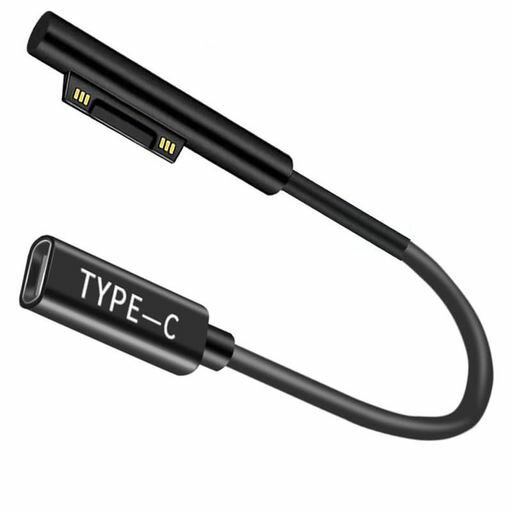 其它 - 65W DC磁気アダプターケーブル、PD 100W USB-C - 磁気アダプター。Surface Pro 7/Pro 6/Pro 5/Pro 4/Pro 3、Surface Laptop 4/3/2/1、Surface Book、Surface Go