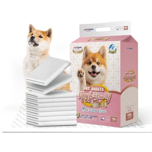 【イタズラOK!タフな素材でしっかりガード】やんちゃなワンちゃんにも安心!引っかきや噛みに強い丈夫な不織布を使用しているから、元気な子犬のいたずらにも耐えられます。 【瞬時に吸収、長時間キープ!】すばやくキャッチ、しっかりキープ!高吸収ポリマーがオシッコをすぐに吸収し、高密度パルプが長時間しっかり閉じ込めます。 【拡散ストップ】広がらないからモレにくい!エンボス加工された表面が液体の広がりを抑え、吸収力アップ。においやモレのリスクも減らします。 【オシッコチェックも簡単に!】状態が一目でわかって清潔!白い吸収シートだからオシッコの色や量がすぐに確認でき、毎日の健康チェックにも役立ちます。 【超薄なのにしっかり防水!】極薄でもしっかりガード!たった0.1mmの薄さでも、防水力はバッチリ。裏面に染み出さないので、床やケージを汚しません。