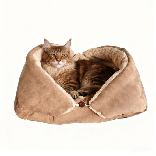ペットベッド 猫 ベッド 犬ベッド 2025新型 クッション 暖か 洗濯可能 4方向調節 両面使用可能 滑り止め 室内用 ペット用品 小型犬/子犬/猫用 寝床 50*70cm