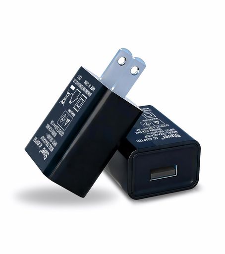 ACアダプター 5V 1A 1ポート USB 変換 コンセント 充電器 小型 薄型 折りたたみプラグ搭載IPHONE16/15/IPAD/ANDROID/SWITCH/MACBOOK対応 PSE認証済み(ブラック-5V 1A)