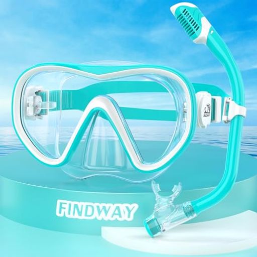 🏊‍男性シンボル️【2025最新デザイン】Findway キッズ シュノーケリング シュノーケル セットは、4~16歳の日本の子供向けに特別に設計されています。一方向の空気入口バルブと上部に可動フロートがあり、初心者や子供に最適です。 180 度パノラマ フレーム設計では、超透明の厚手強化ガラスも使用されており、深水圧に耐えることができ、水中での子供の視界を歪めず、子供のめまいや不快感を解消します。お子様に水中の世界を楽しく楽しんでもらいましょう。 🏊‍男性シンボル️【曇り止め&amp;紫外線防止】シュノーケリング シュノーケル マスクは傷防止と耐衝撃性に優れた厚手強化ガラスレンズと最新の特殊曇り止め加工を採用しており、紫外線から保護しながらクリアな水中の景色を楽しめます。ぼやけや歪みはありません。水中の魚の動きや海の様子がはっきりと見え、目を保護しながら美しい水中風景を楽しむことができます。温度差が大きく寒い場合は、使用前に数秒間水に浸すことをお勧めします。曇り防止に最適です。注意: タイルの床に落としたり、ダイビングマスクを着けて水中に飛び込んだり、鋭利な物でガラスを傷つけたりしないでください。