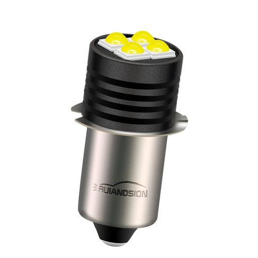 Ruiandsion P13.5S LED懐中電灯 電球 3V 3030 4SMDチップLED 交換用電球 懐中電灯...