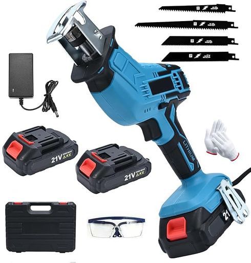 *****************商品を受け取られましたら、バッテリーを十分に充電してからご使用ください。********************* 【2600mAh 大容量バッテリー&amp;高功率モーターと優れた切断能力】 2600mAh の大容量バッテリーを搭載,一回の充電で長時間使用可能。園芸での枯枝切断や小型改装工事での金属片切断など,頻繁に充電する手間を省け,作業効率を高める。高功率モーターで庭園の太めの枯枝、小型工事の金属片切断もスムーズ対応。硬質素材でも切断負荷が少なく,家庭 DIY の家具改修や園芸手入れの効率を高められる。 【刃替えが簡単・LED 照明付き】 専用ロック機構で刃替えが工具不要で簡単操作,木材用から金属用の刃への切り替えを短時間で完成。DIY 初心者でもスムーズに扱え,多様な切断素材に対応できる。本体に LED 灯を装着,暗い場所(車庫の簡易整備や室内の角落切断)でも切断位置を明確に確認。夜間の緊急切断や光が届きにくい場所での作業で,安全性と精度を高められる。