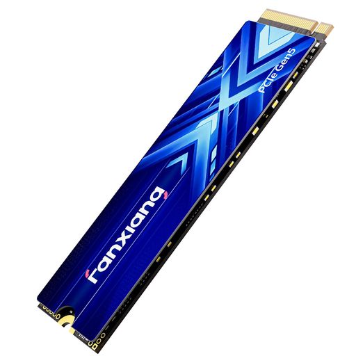 Fanxiang S910 M.2 SSD 1TB PCIe Gen 5.0 (最大読み出し 14,000MB/秒) 6nmプロセス NVMe M.2 2280 TLC NAND 内蔵SSD LPDDR4低消費電力 700TBW 5年保証