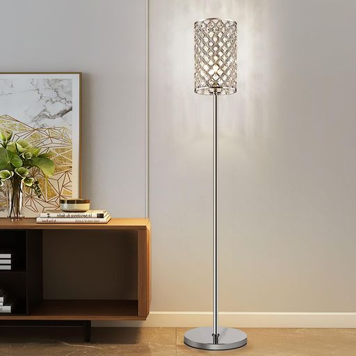 Aerlife フロアライト おしゃれ 水晶 LED 照明器具 北欧 キラキラ 間接照明 リビングルーム フロアランプ 調色 floor light 豪華 電気スタンド 雰囲気 モダン スタンドライト ルーム 居間用 寝室 …