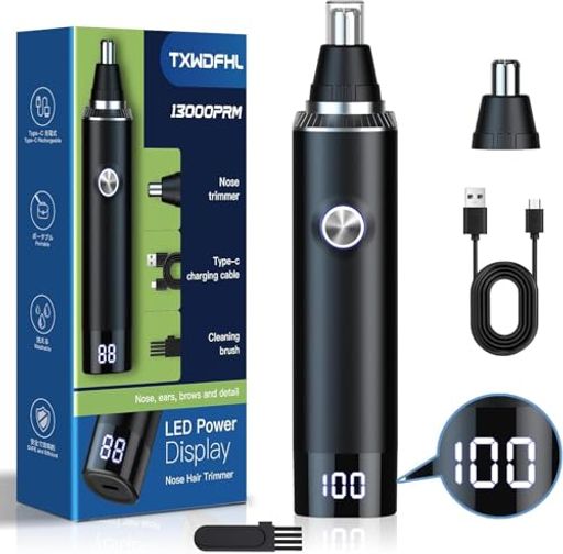 鼻毛カッター エチケットカッター はな毛カッター 鼻毛切り 電気シェーバー 電動シェーバー 耳毛カッター 【多機能電動鼻毛カッター&amp;肌に優しくて安心&amp;&amp;防塵カバー】電動鼻毛カッターに1つのカッターヘッドを搭載し、反時計回りに少しひねって緩めて外せて、簡単に交換できます。鼻毛だけでなく、耳毛もケアできる多機能なエチケットカッターです。しかも防塵カバーを搭載し、ごみがヘッド内部へ入らないように防止します。同時に、ヘッド部分が圧迫されて衝突すること、ショックを防止し、より良い保護の役割を果たします。360度回転するダブルロータリーブレードを採用。鼻毛を引っ張らないようにしながら、どの方向の鼻毛もかんたんに処理できる安全仕様です。眉毛 鼻毛シェーバー メンズ人間工学に基づいた3Dデザインのトリマーは、安全性を考慮したダブルブレードを内蔵し、鼻腔に密着して鼻毛を素早くトリミングします。鼻毛カッター メンズご使用後は内部までかんたんきれいに洗うことが可能です。