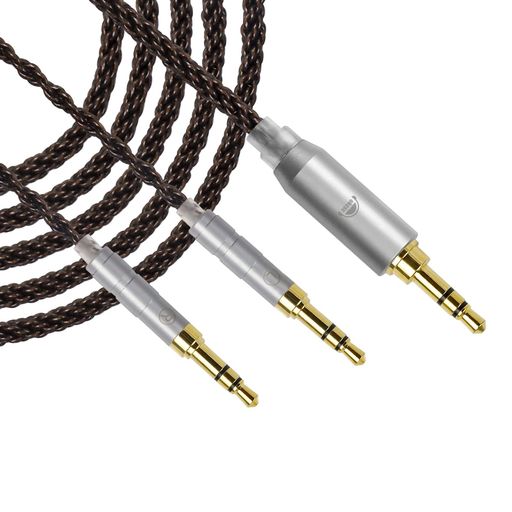 okcsc ZT8 ヘッドホンケーブル 両端3.5mm 交換ケーブル イヤホン・ヘッドホン用 8...