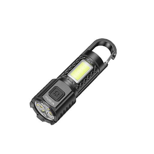 懐中電灯 小型 ledライト Type-C充電式 強力 高輝度チップ搭載 3モード調光 COB作業灯 軽量 生活防水対応 防災 lien0605-10026136 りあんの通販 パッケージ画像