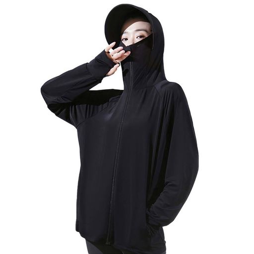 [Goodfeel] ラッシュガード レディース UVカット UPF50+ 薄手 長袖 パーカー 軽量 涼しい 冷感 トップス 日焼け止め 水着 紫外線対策 速乾通気性 海 アウター 無地 おしゃれ