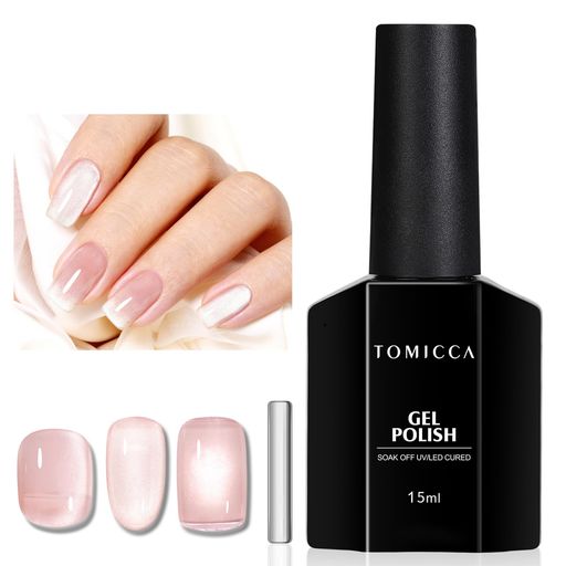 長持ちで使いやすい、さまざまなカラーと組み合わせ可能なジェルネイルポリッシュ TOMICCA マグネットジェルネイル 美しいカラーを生み出す事が出来ます。 ムラなく均一に塗る事ができ、サロンワークの時短に最適です。一度塗りでも美しく発色し、重ね塗りするごとにより色に深みを増すので、キャットアイ ジェルは、さまざまなベース カラーと自由に組み合わせることができ。 使いやすい:マグネットネイル ロマンティックで個性的なきらめきを放つマグネットネイル、透明感ありのジェルネイル 、ポリッシュタイプで塗りやすく、マグネットが動きやすいため、初プロでも初心者でも簡単に仕上がります。お祝い、卒業式、誕生日 、入学祝、ご褒美などに贈りものとして最適で。 さまざまな機会: マグネット ネイル自宅で使用するだけでなく、結婚式やパーティー、週末のデートなど、アートに非常に使いやすく、プロのネイルサロンでの使用にも適しています、自分の爪をデザインするために使用することができます。さまざまなスタイルを組み合わせて楽しんで、ネイルアートを楽しめます、一年を通して様々なシーンや洋服のマッチングに適しています。