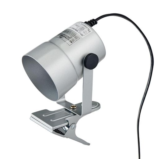 朝日電器 ELPA エルパ クリップライト SPOT-BNER40C(SL) シルバー