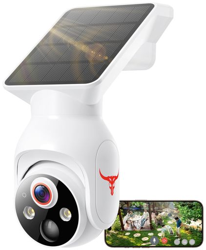 監視 ✅【ソーラーパネル一体型・高効率太陽光充電】この屋外用防犯カメラは、効率的な単結晶ソーラーパネルを搭載し、太陽光を最大限に活用する設計です。最適な角度で太陽光を集め、エネルギー損失を最小限に抑え、効率的な充電が可能です。電源配線不要で、365日年中無休で安定的に稼働します。太陽光を活用することで、電気代の節約と環境にも配慮した設計です。玄関、カーポート、庭など、電源から離れた場所や限られたスペースでも簡単に設置でき、どこでも便利にご使用いただけます。 ✅【2K高画質・131°広角・夜間カラー撮影】屋外用監視カメラは、最新の高解像度CMOSセンサーと高感度レンズを搭載。DWDR技術により、強い逆光下でもクリアな映像を提供し、人物の顔や車の種類など、細部まで鮮明に記録できます。131°の広角で監視エリアを広くカバー、最大15メートルの暗視距離を実現。優れた低照度性能により、暗い場所でもノイズを抑え、細部まで鮮明に映し出します。昼夜問わず、しっかりと監視ができ、防犯対策が強化されます。 ✅【高精度人物検知・リアルタイム通知】この屋外用ネットワークカメラは、PIR熱感センサーと人物検知アルゴリズムを搭載。