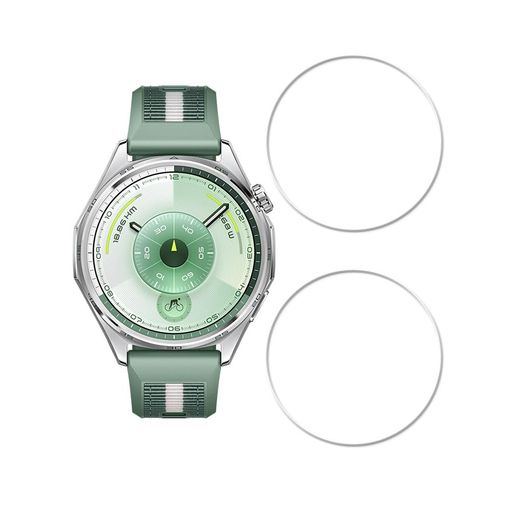 便利な2枚セット: HUAWEI WATCH GT 6 46mm 専用設計のガラスフィルム2枚入りで、で予備があり安心、万が一の破損時にも対応可能 高透明度: 99.9%の透明度で、スマートフォンの美しい画面表示を損なうことなく楽しめます ナノコーティング: 指紋や汚れが付きにくい特殊加工により、画面を清潔に保ちます 安全設計: 万が一の破損時も飛散防止加工により、破片が飛び散るのを防止します 強化ガラス素材: 日本旭硝子製の9H硬度強化ガラスを採用し、画面を傷や衝撃から効果的に保護します