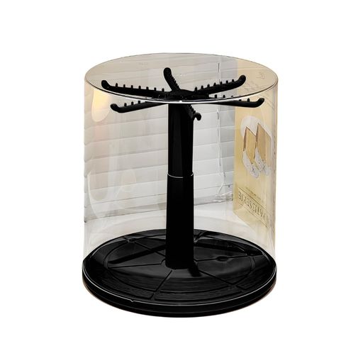 [Blopobuyi]ぬいぐるみ収納ケース 透明回転式【360度回転収納】アクリルディスプレ...