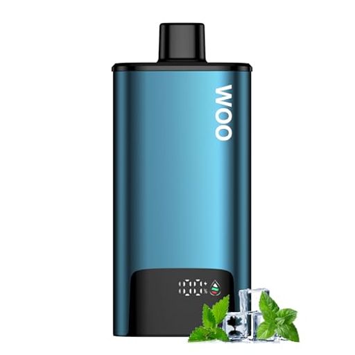 電子タバコ vape ベイプ 15000回吸引可能 禁煙グッズ 電子たばこ 持ち運び便利 繰り返し利用可能 水蒸気タバコ 爆煙 禁煙パイポ べいぷ本体 ニコチン タール無し WOO メンソール