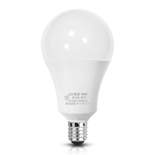 シャンデリア 商品サイズ(cm):直径約6x高さ約12 電源:100V(50/60Hz共用 85-265V可用) 光色: 昼白色相当 定格消費電力: 10W 口金サイズ:E17(直径17mm) 本体重量(kg):0.057kg パッケージ:ホワイトボックス