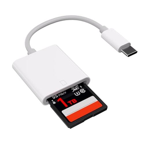 Mr.Yeap SDカードリーダー タイプC SD対応 メモリカードリーダー 双方向高速転送 高速読み取り OTG機能 プラグ&プレイ 写真/動画/ビデオデータ移行 コンパクト設計 Phone15-17シリーズ/Pad/Mac/Androi…