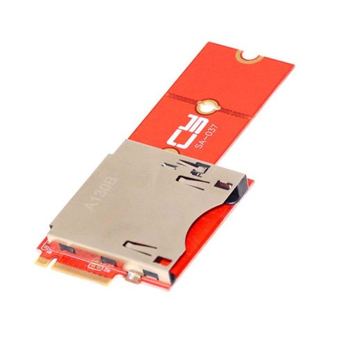 NGFF M.2 NVMeメインボードからCF Express延長アダプターM2 Mキー、CFEタイプB対応 R5 Z6 Z7 XBOXメモリーカードに対応。 帯域幅速度:PCIe4.0 gen4x2(CFexpress B仕様フルスピード対応) 製品使用:CFExpressカードをM.2 NVMEスロットに延長するのに適しています。 (XQDカードには対応していません)。 材質の利点:高品質の金メッキコネクタを使用し、PCBには高周波、低抵抗の高品質素材を使用し、PCBは精密に作られています。 設計上の利点: 差動信号強化レイアウト設計、CAFマイクロ短絡現象なし、高速信号データ転送、寄生容量なし、寄生インダクタンス信号減衰干渉。