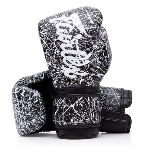 Fairtex BGV14 ボクシンググローブ - (ブラック/ホワイト/16オンス)