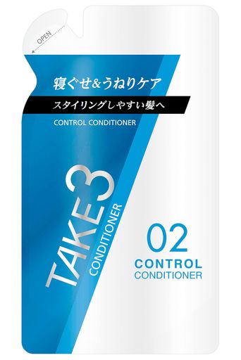 うねりコントロール TAKE3|オトコの新美容 寝ぐせ&amp;うねりケア 【商品特徴】スタイリングしやすい髪へ 【容量】320g