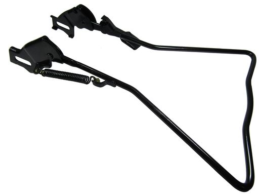 両立スタンド ロック付 黒カチオン 27サイズ 素材:スチール