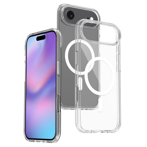 iPhone 17 Air 用 ケース クリア tpu MagSafe対応 マグネット搭載 いphone17 Air スマホケース 滑り止め 傷つけ防止 指紋防止 透明 薄型 軽量 黄変防止 全面保護 耐久性 耐衝撃 米軍MIL規格取得 ワイヤ…